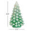 Arbre de Noël vert à cire verte-592054730