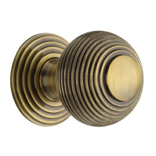 Beehive Brass Door Knobs - 5cm