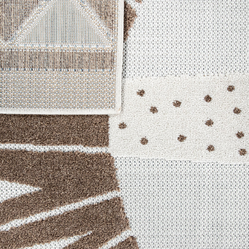 Moncada Rectangle Polypropylene Rug, Rectangle 2'8" x 4'11"