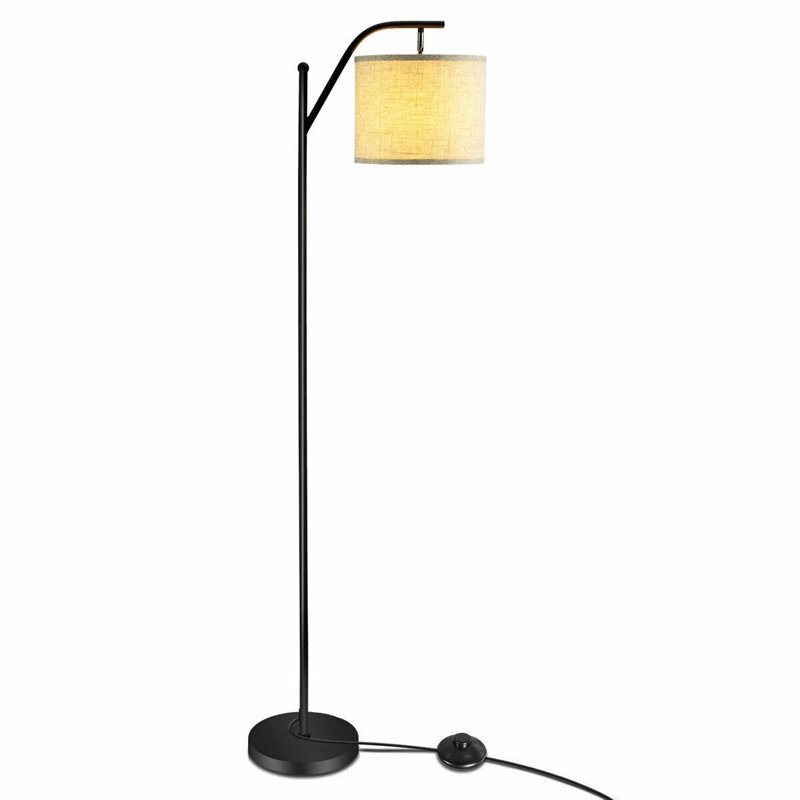 Cameron-James 65'' Matte Black Arched Floor Lamp