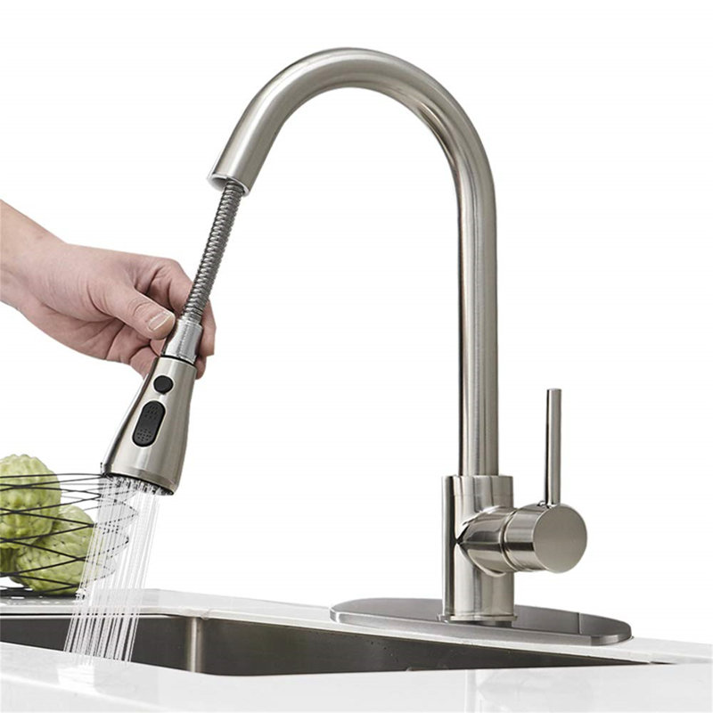 Nbarthome Pull Out Kitchen Faucet