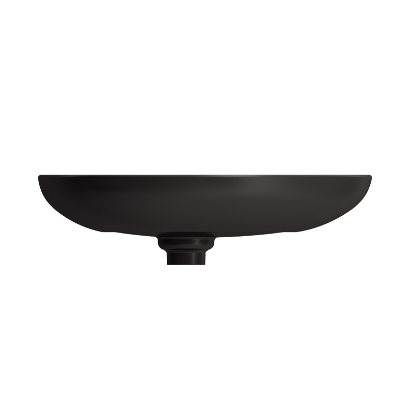 Etna 22.8'' L Bathroom Sink, Matte Black