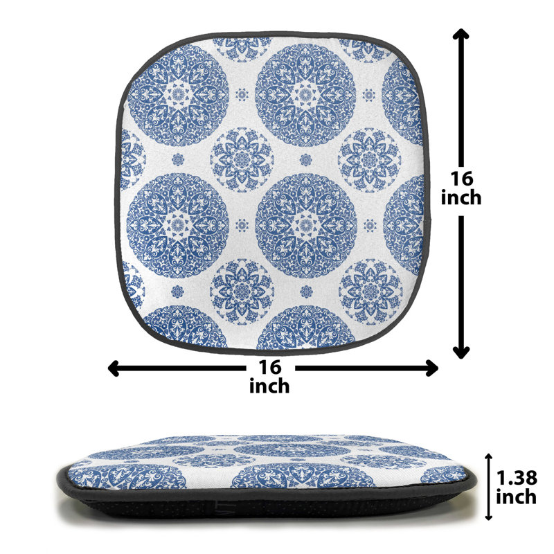 Outdoor 1.38'' Dining Chair Seat Cushion