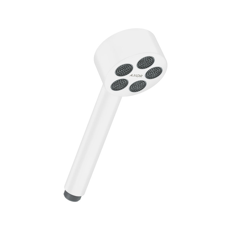 Rain Handheld Shower Head, Matte White, 1.5 GPM