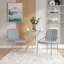 Chailee 48cm H Velvet Upholstered Metal Armchair