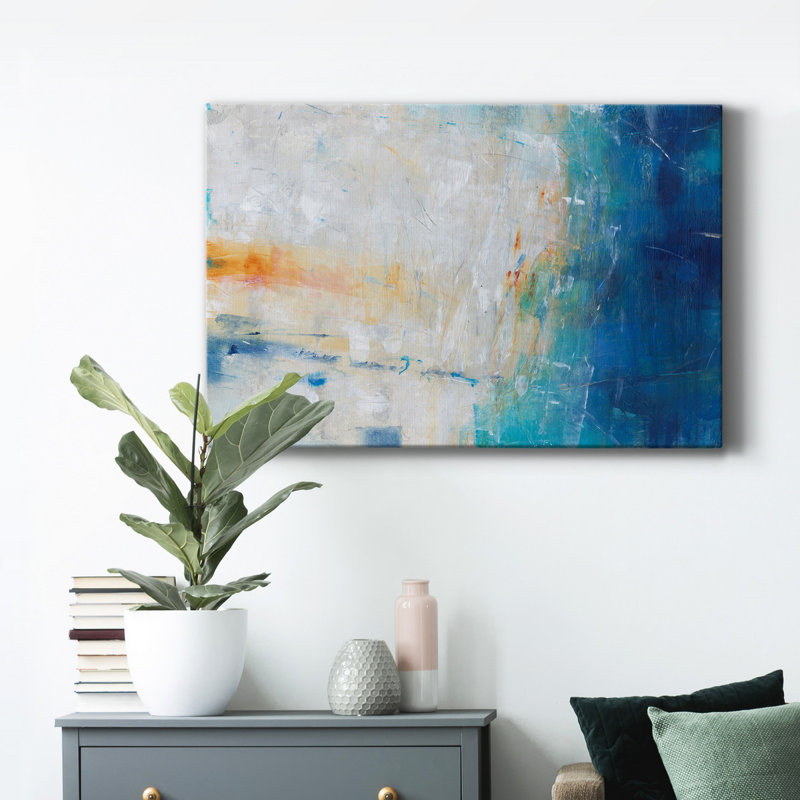 Blue Grotto I - Wrapped Canvas Print, 36" H x 24" W x 1" D