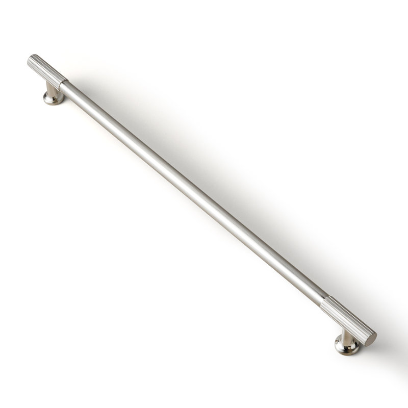 Ensemble de poignées de barre / poignée, Nickel satiné, 12.6"