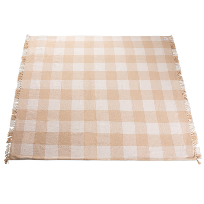 Couverture de pique-nique d'extérieur avec harnais Montecito, Beige