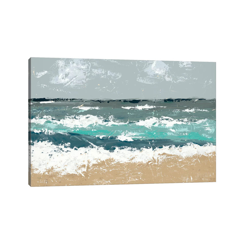 The Breakers II by Jade Reynolds - Wrapped Canvas Painting, 152.5 cm H x 101.5 cm W