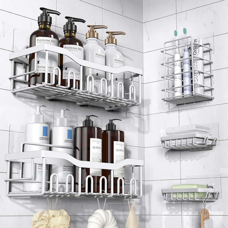 Panier de douche, ensemble de 5