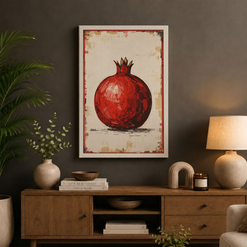 Print, 18x12 - 45.7 x 30.5 cm, Terracotta Border