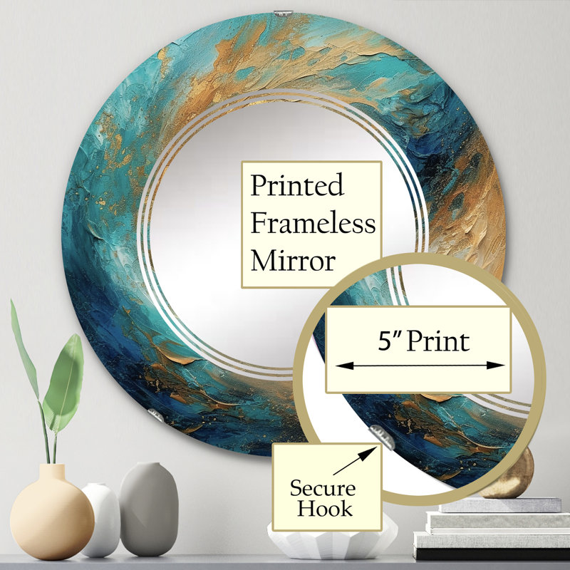 Miroir Zikiria, 24 po x 24 po