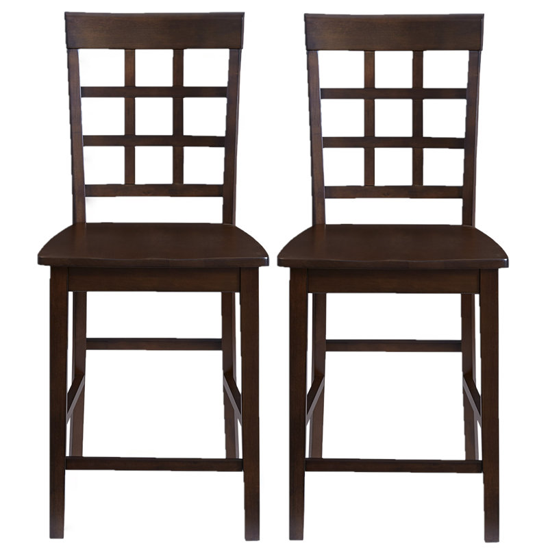 Tabouret de comptoir 24 po Kaima, Espresso