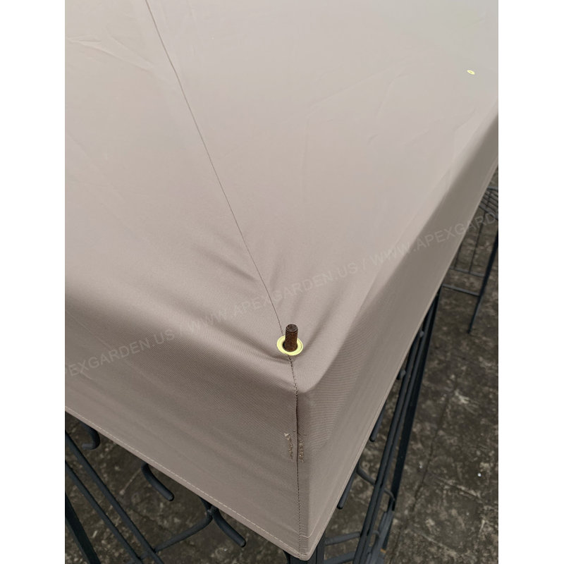 APEX GARDEN Replacement Canopy Top for 10' x 12' Monterey Gazebo