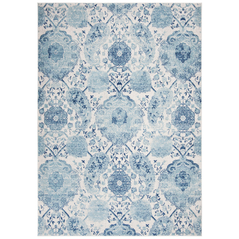 Wisner Paisley Area Rug, Rectangle 201 x 279 cm