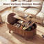 Table basse à plateau relevable avec rangement, table convertible cannelée moderne de 31,5 pouces avec compartiments cachés pour le salon-601928758
