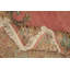 Tapis floral grand teinture végétale 11 x 12