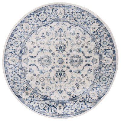 Huggard Area Rug In Blue/Beige