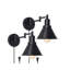 Lampe murale à brancher avec bras articulé