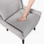 Fauteuil d'appoint en chenille-2047913069