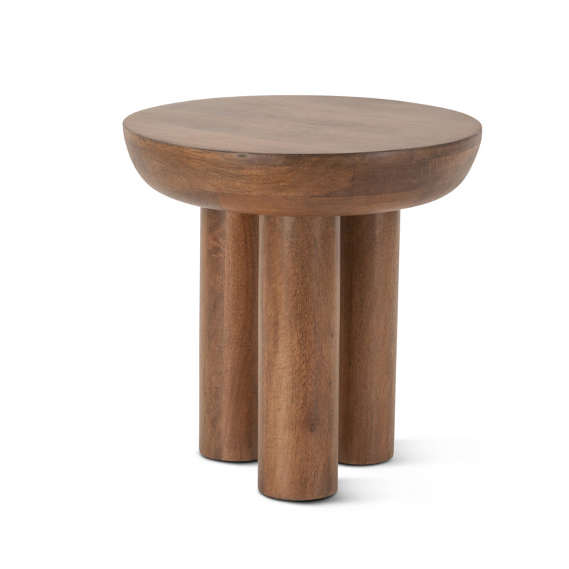Noto Solid Wood End Table