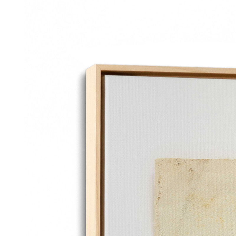 «Wood Lark» par Deborah Revell, reproduction d'art, Tanné, Cadre flottant, H 16 po x l 12 po