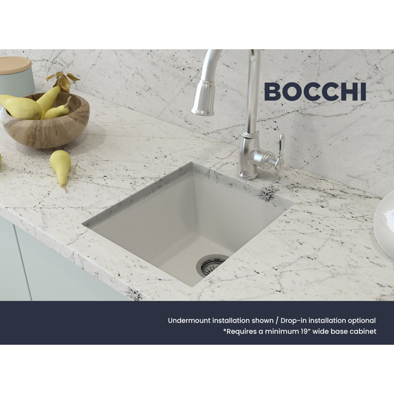 Campino 16.12'' L Single Basin Kitchen Sink