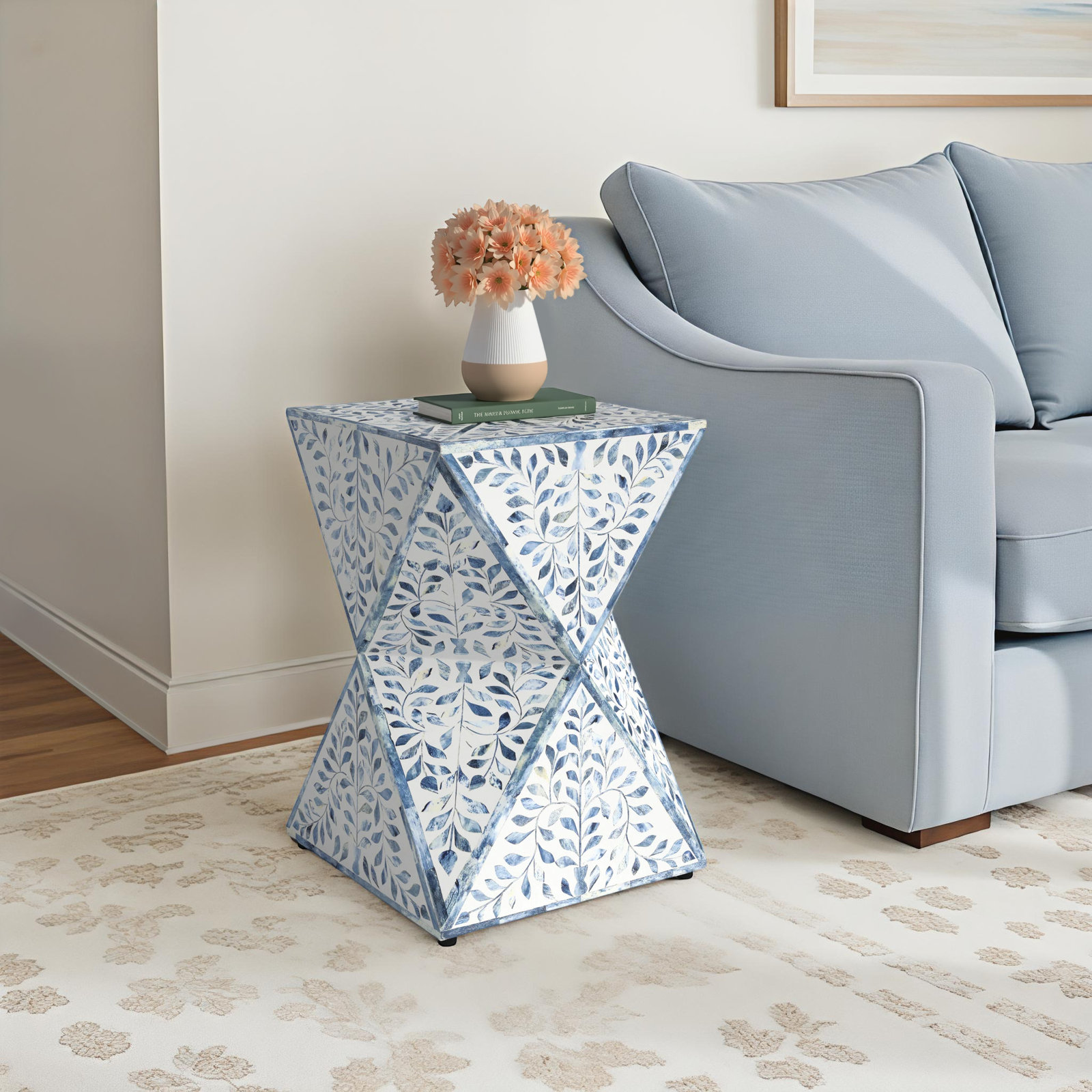 Dinara Block End Table