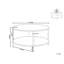 Hesiodos Frame Coffee Table with Storage-472975814