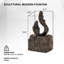 Fontaine autoportante moderne à sculpture abstraite moderne-1438892327