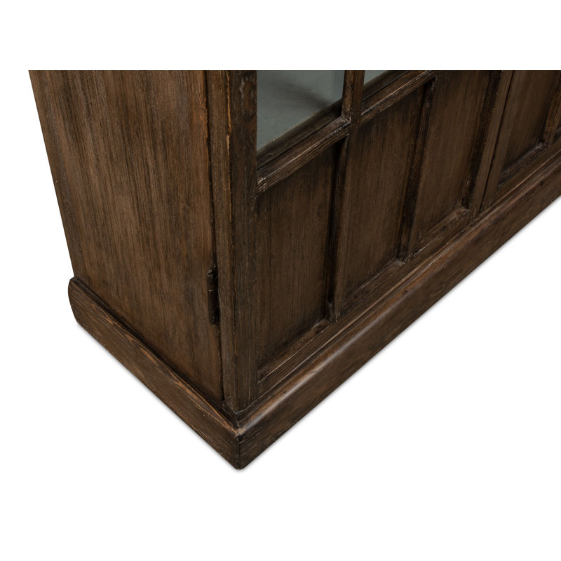 Refined Arches Solid Wood Bookcase