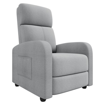 Upholstered Linen Armchair
