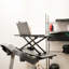 Tapis de bureau noir