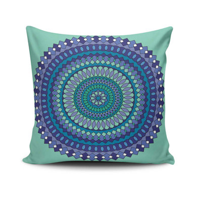 Coussin décoratif, 17,0 x 17,0 pouces, 50% coton / 50% polyester, lavable à la machine, repassable, rembourrage en silicone, fermeture à glissière dissimulée | Coussin décoratif doux et élégant pour le salon, la chambre à coucher et le bureau