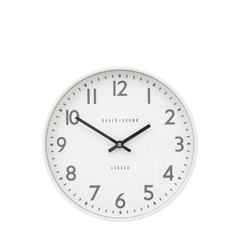 Norton Wall Clock 30cm, Beige