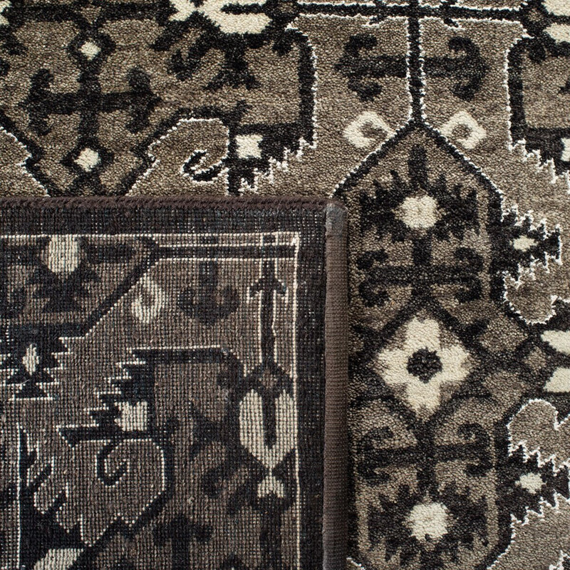Ralph Lauren Sheldon Wool, Cotton, Silk Oriental Rug, Rectangle 4' x 6'
