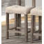Tabouret capitonné à hauteur de comptoir-1956801156