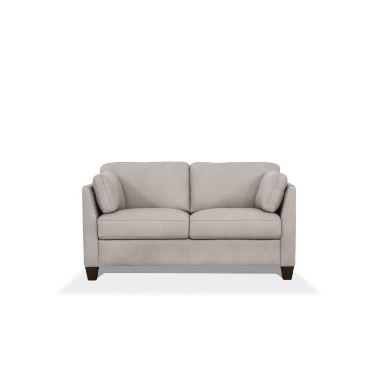 Causeuse en cuir 59 po