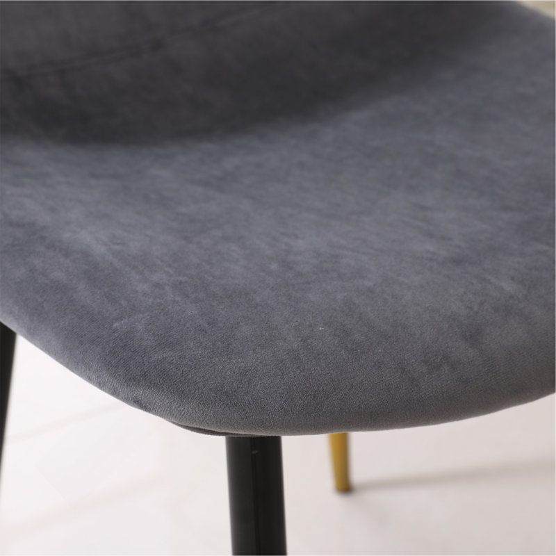 Chaises de salle à manger Lassan, Gris