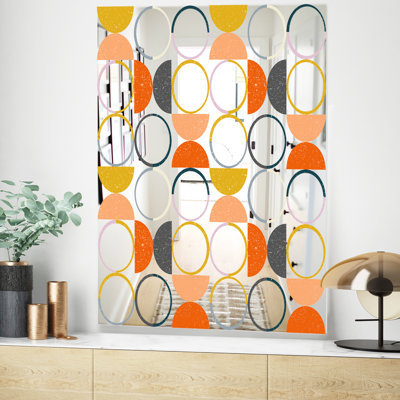 Miroir d'appoint circulaire et moderne