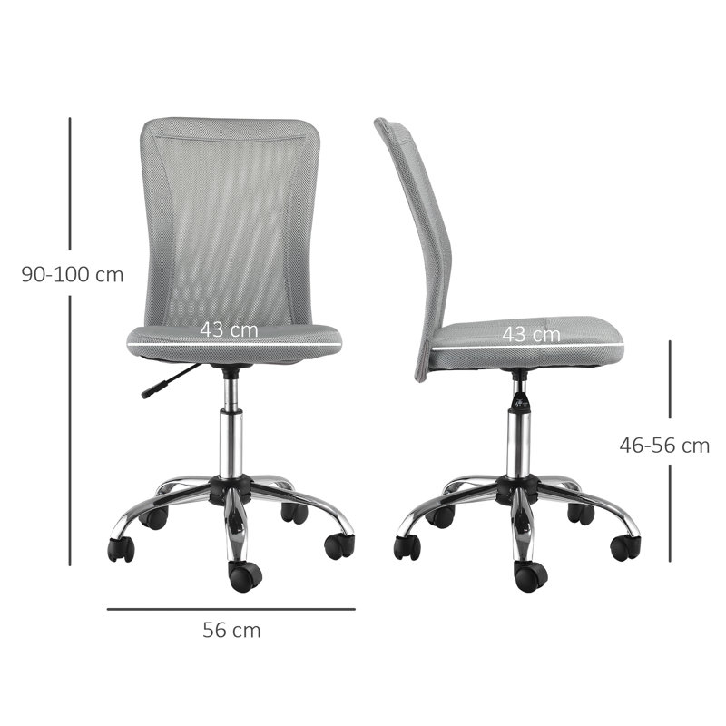 Sophronia Office Chair, Grey