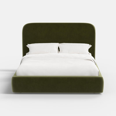 Linen Upholstered Bed