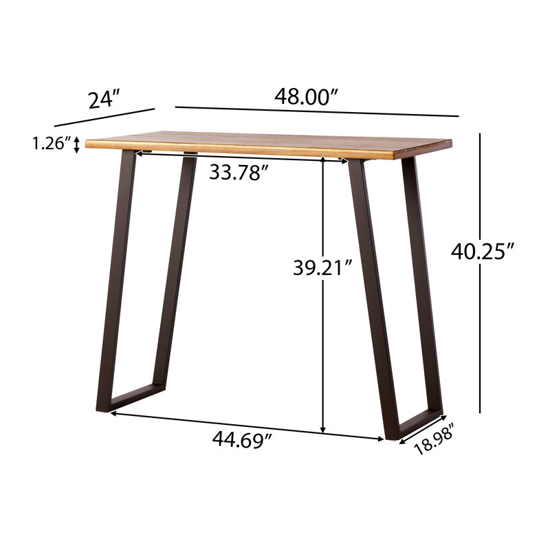 Alamosa 48'' Bar Table