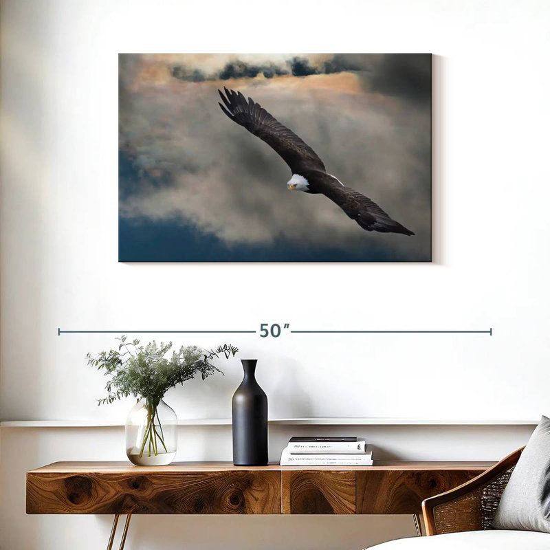 Brampt Soaring Eagle, 24" H x 36" W