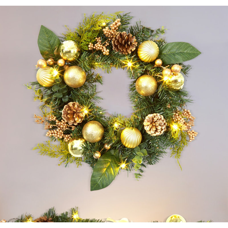 Faux 46cm Wreath