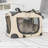 Collapsible Pet Carrier with 2 Doors