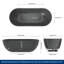 Baignoire de trempage autoportante 69 po Forma-137349498