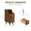 Table de chevet en bois massif Annice-573252569-573252568