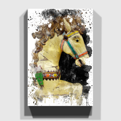 Carousel Horse Fairground - Wall Art