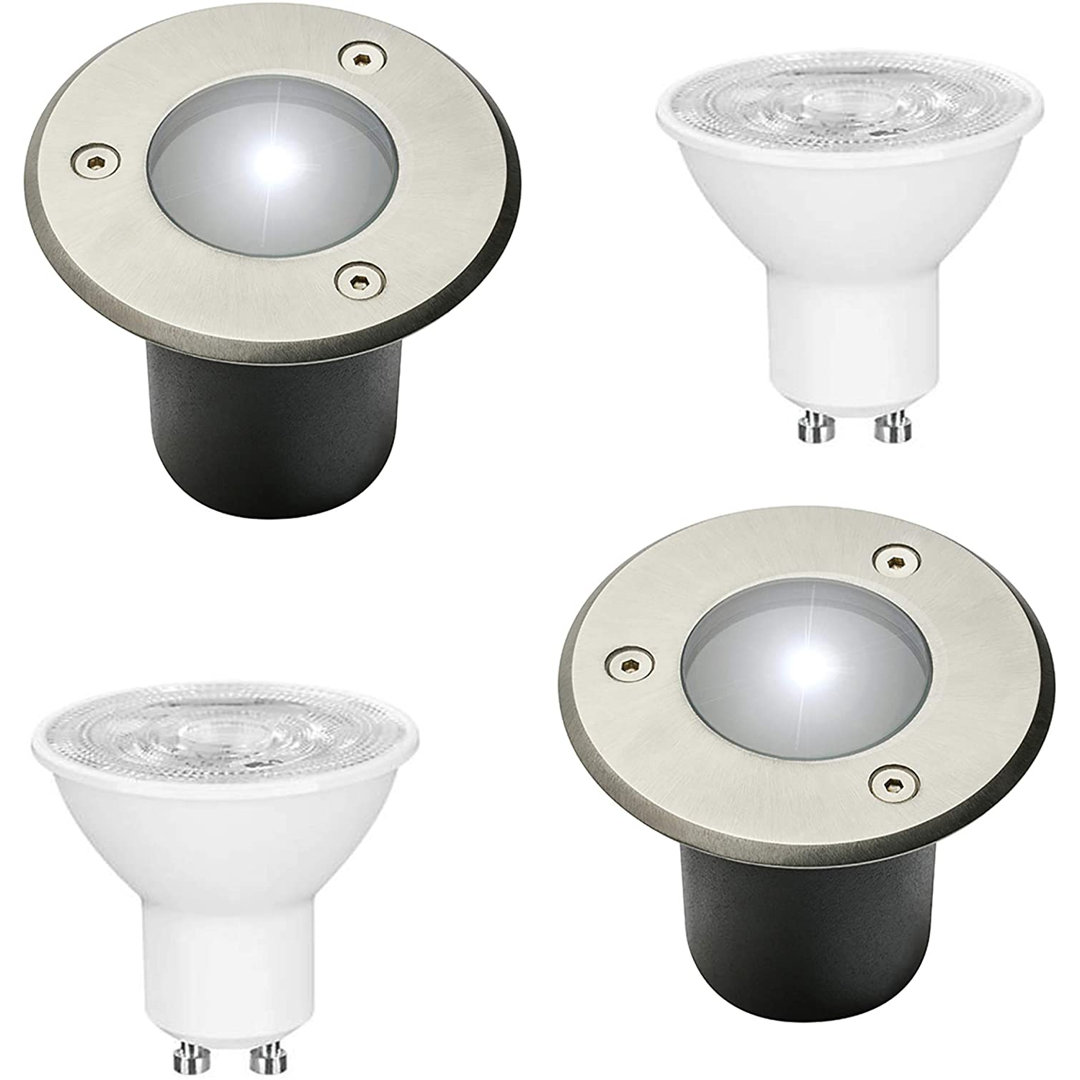 Arnas In-ground Stainless Steel 2 Light Well Light
